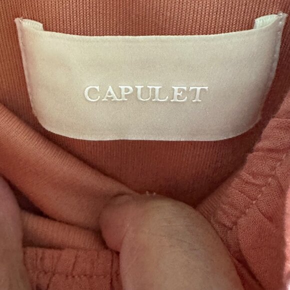 Capulet Womens Ruffled Scoop Neck Bodysuit - Picture 4 of 6